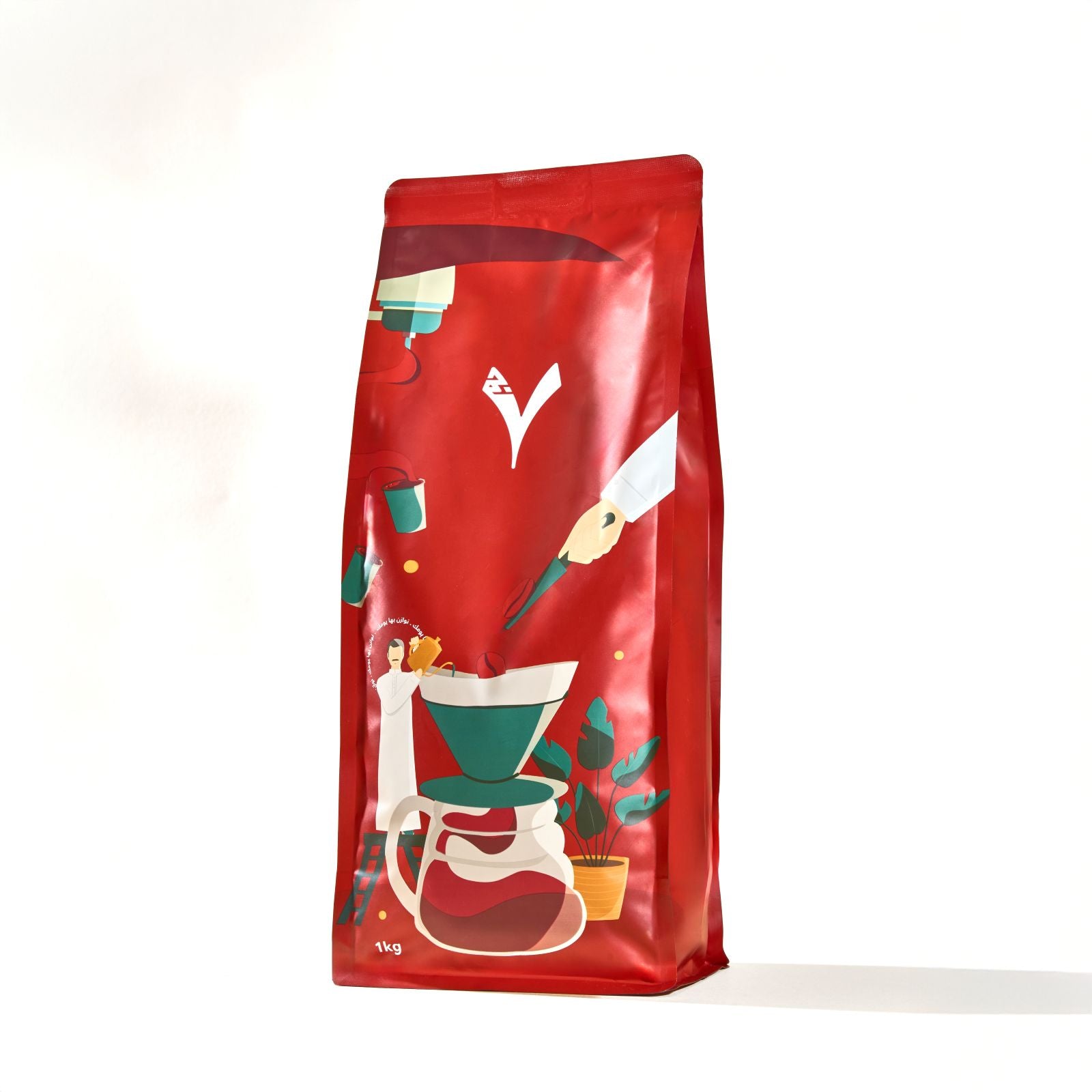 قهوة كولومبيا اكسيلسو 1000 جرام + 2 كوب هدية